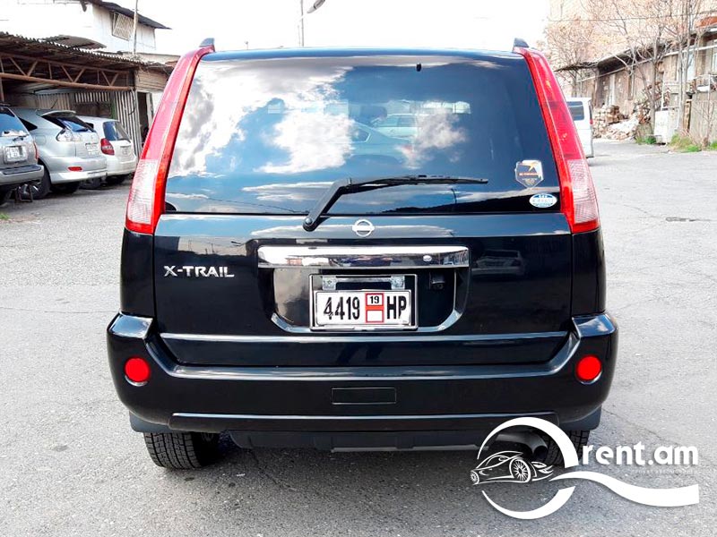 Rent black Nissan X-Trail in Armenia