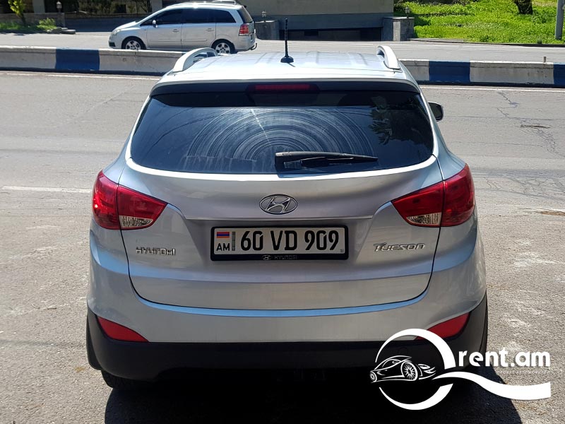 Прокат автомобиля Hyundai ix35 в Армении