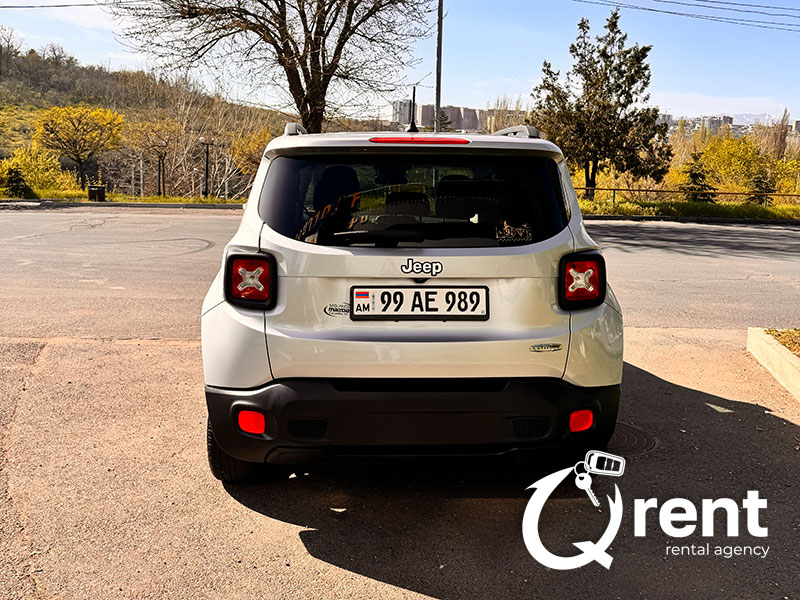 Прокат автомобиля Jeep Renegade в Армении