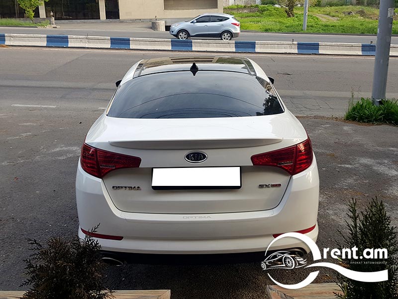 Прокат автомобиля Kia Optima в Армении