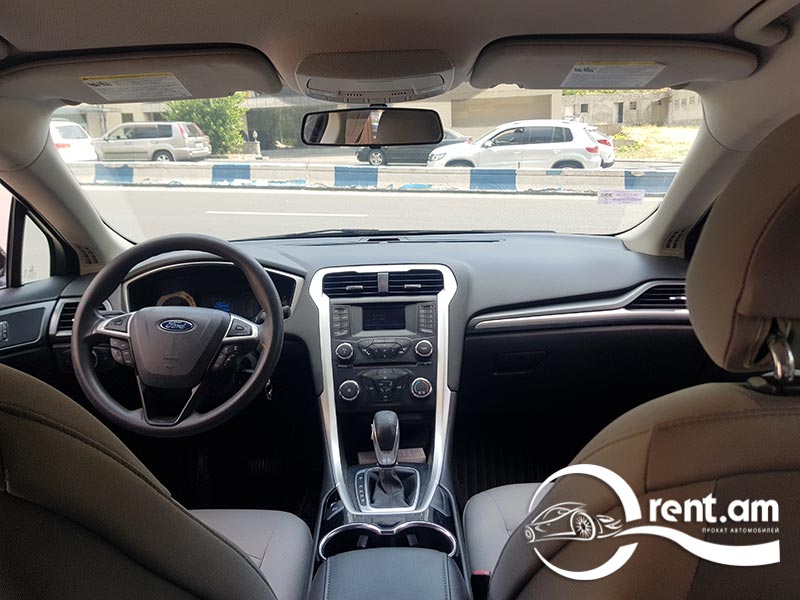 Rent Ford Fusion in Yerevan