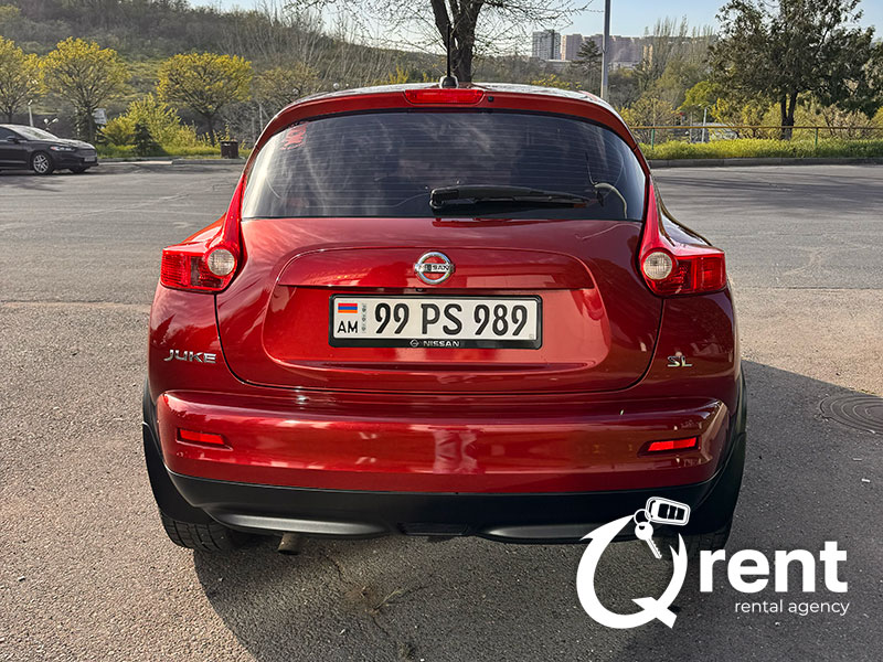 Rent Nissan Juke in Armenia