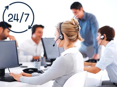 24/7 Support service
